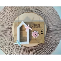 Zuhause ist es am schönsten | Dekoration | Zuhause | Familie | Liebe | Mitbringsel | Geschenkidee | Dekoset