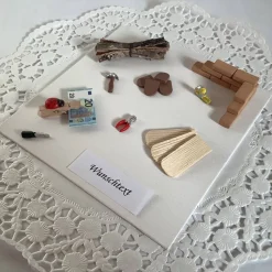 Zum Hausbau ein Geldgeschenk für Häuslebauer oder Geschenk zum Umbau und Umzug für Haus, Wohnung oder Zimmer verpacken