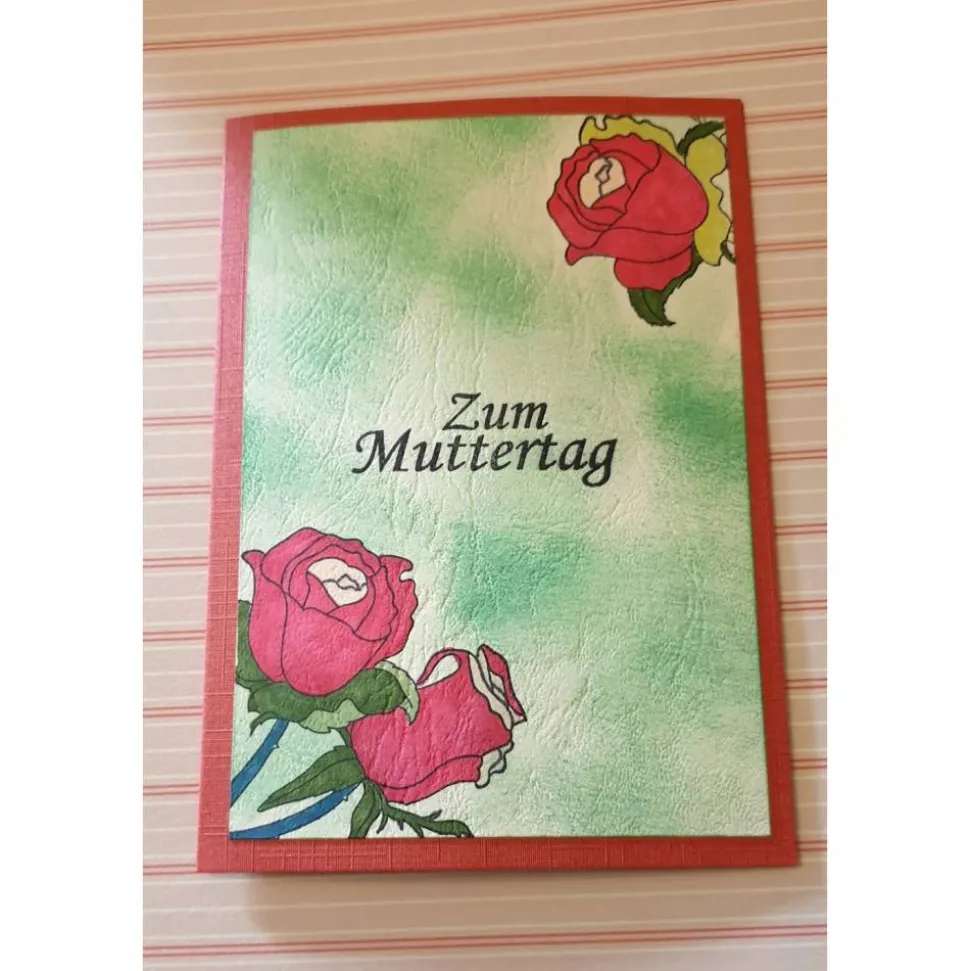 Zum Muttertag - Gratulationskarte