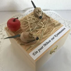 Zur Kommunion Geldgeschenk und Geschenk für Mädchen und Junge Geld verpacken von Eltern oder für das Patenkind Enkelkind