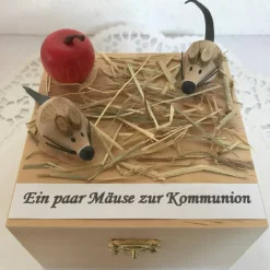 Zur Kommunion Geldgeschenk und Geschenk für Mädchen und Junge Geld verpacken von Eltern oder für das Patenkind Enkelkind