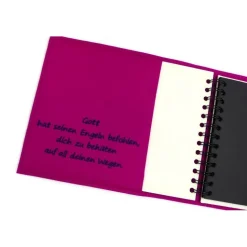 zusätzliche Widmung in einem Gästebuch zur Kommunion, Konfirmation, Firmung oder Geburtstag