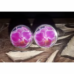 zwei Haarklammern Cabochon silberfarbe mit eigenen Bild personalisiert