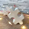 Zwei Puzzleteile, Puzzleteil, Puzzleteile, Puzzleteil Hochzeit, Puzzleteile Raysin, Hochzeitsgeschenk, Hochzeit Geschenk
